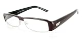 Best Price BUENA VISTA trendy Italian-designed reading glasses in a colorful array of sturdy Lucite frames for youthful, stylish men and women who love comfortable readers with quality optics in an affordable luxury style. Brown 1.50