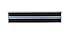 Thin Blue Line Silver Plated Service Bar Pin (Value Pack) (1 pack)