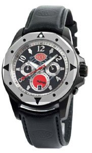Aurora Movimento Chronograph Watch (BLACK CASE)