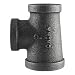 LDR INDUSTRIES 310RT-1112 BLACK IRON REDUCING TEE 1x1x 1/2