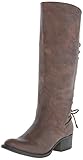 Madden Girl Women's Derail Engineer Boot, Cognac Paris, 8.5 M US