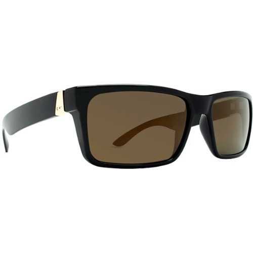 Dot Dash Lads Vintage Lifestyle Sunglasses - Black/Gold Chrome