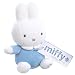 Miffy Plush Bean Rattle (Blue)