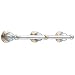 American Standard 8040.232.228 Prairie Field Double Toilet Paper Holder, Polished Chrome with Brass Accents