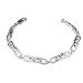 Sterling Silver Rectangle Celtic Knot Bracelet - Made in Ireland