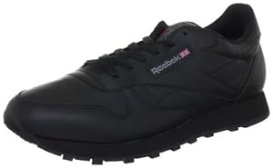 Reebok CL LTHR 3912 - Zapatillas de baloncesto unisex, color negro, talla 42.5