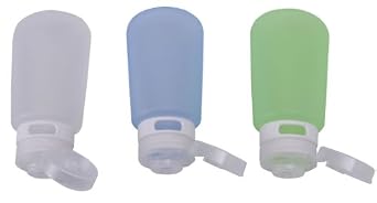 Humangear GoToob 3 Ounce 3 Pack Travel Bottle