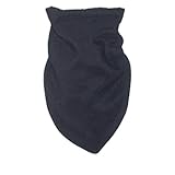 IMAGE OF Winter Scarf in Black Suede