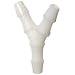 Value Plastics White Nylon Tube Fitting, 200 Series Barbed Wye, Tube ID