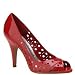 BCBGirls Women's Library Sandal,Red,8 M