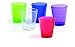 Acrylic Shot Glasses - Set of 5 (Green, Red, Purple Blue and Clear)