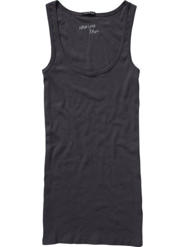 Maison Scotch Damen Top 12210152818 - Basic tank,Gr. 40 (Size 3 / L), Schwarz (93 - phanto Preisvergleich