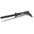 Enzo Milano Cilindrico Professional Clipless Curling Iron, Black, 19mm