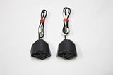 Universal Flush Mount Turn Signal Blinker Lights Flasher Amber LED Black HONDA CBR 600, F2, F3, F4, F4i, SUZUKI GSXR 600, 750, 1000, 1300, YAMAHA R6, R1, Ninja 250, 500, ZX6R, ZX6RR, ZX7R, ZX7RR, ZX9R, ZX10R, ZX12R, ZX14