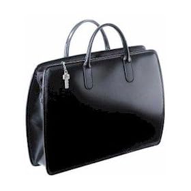 Buy Double Gusset Milano Top Zip Leather Briefcase by Jack Georges