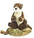 Plush Sitting Bean Bag River Otter 9