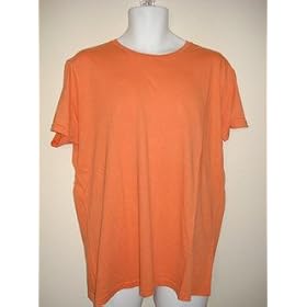 JOIE Mens Orange Funtime SS Crew Neck T Shirt