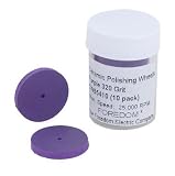 Ceramic Polishing Wheels Medium 320Grit Pk/10, Violet