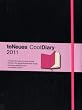Cool Diary Black/Neon Pink 2011. Wochenkalender