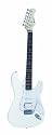 DIMAVERY ST-312 E-Gitarre, wei&szlig;