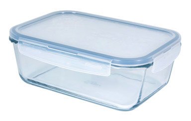 Lock & Lock Glass 1.7L / 7.17 Cup Rectangle Storage Dish