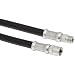 Alemite 317854-5F Hose for Manual Pump, 5-1/2' Length, 3,200 psi Max Work Pressure, 3/8" Female NPTF x 3/8" Male NPTF