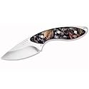 Buck 196CM Mini Alpha Hunter Fixed Blade Knife with Camo Handles