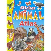 Childrens Toyshop  Toys : Sticker Animal Atlas