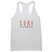 FTD Apparel Women's Sore is The New Sexy Racerback Tank Top