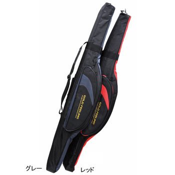 ゴールドフィーリング(GOLD FEELING) ソフトロッドケース リールイン 130CM レッド RCA-130
