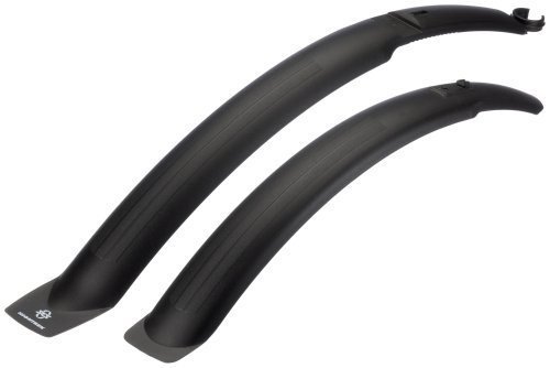 SKS Radschutz Hightrek Set, schwarz, Schutzblech
