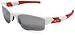 Oakley Men's Flak Jacket XLJ Philadelphia Phillies Sunglasses,White & Red Frame/Black Lens,one size