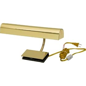 Generic Grand Piano Lamp Brass