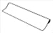 Rubberqueen 17601 Trimmable Patterned Tuff Mat-Black