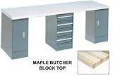 120 X 30 Extra-Long Bench - Maple Top