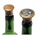 Courtesan Natural Wooden Wine Bottle Stoppers Set of 2
