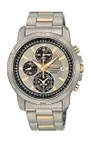 Seiko Titanium Alarm Chronograph Charcoal Dial Men's watch #SNAE49