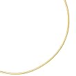 14K Yellow Gold Omega Bracelet - 7 inches