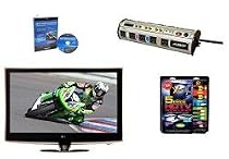 LG 55LH85 HDTV + High-performance Hook-up Kit + Power Protection + Calibration