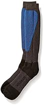 Wigwam Men's Snow Sirocco Knee High Performance Ski Sock, Charcoal, Medium
