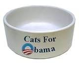 Cats for Barack Obama - Cat Pet Bowl
