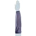 Ansell 59-001 Vinyl CPP Sleeves with Elastic at Both Ends, Blue, 18" Length (Pack of 12 Pair)