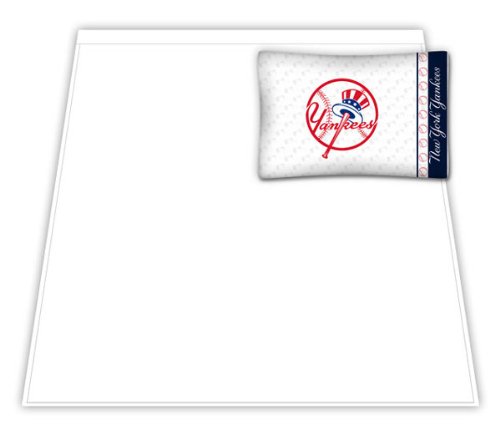 MLB New York NY Yankees - 5pc BOYS BED IN A BAG - Queen Baseball Bedding Set