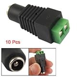 CCTV Camera 2.1x5.5mm Female Power Adapter 10 Pcs