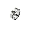 FOSSIL  JF85420040 Herren Ring Edelstahl 20