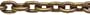 Campbell 0510426 System 7 Grade 70 Carbon Steel Transport Chain in Square Pail, Yellow Chromate, 1/4" Trade, 0.31" Diameter, 65' Length, 3150 lbs Load Capacity