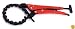 Grip-On 186-12 12-Inch Chain Pipe Cutter Locking Pliers, Heavy Duty, Red Epoxy-Coated