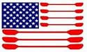 **KAYAK FLAG** Kayaking Window Decal