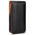 APPLE IPOD TOUCH 4TH GEN PREMIUM LEATHER FLIP CASE - BLACK/TAN INSIDE PART OF THE CONSUMER STORE ACCESSORIES RANGE