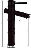 Bamboo Oil Rubbed Bronze Bathroom Lavatory Vessel Sink Faucet